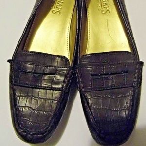 Chaps Ginger Square Toe Women's Croc Loafer 9.5B